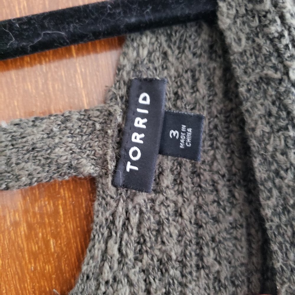 Torrid size 3 Sweater shirt/dress